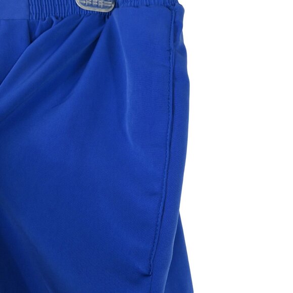 Vintage Brenda Goode Womens L Blue Elastic Waist Pull-On Pants Pockets Modest - Picture 14 of 16